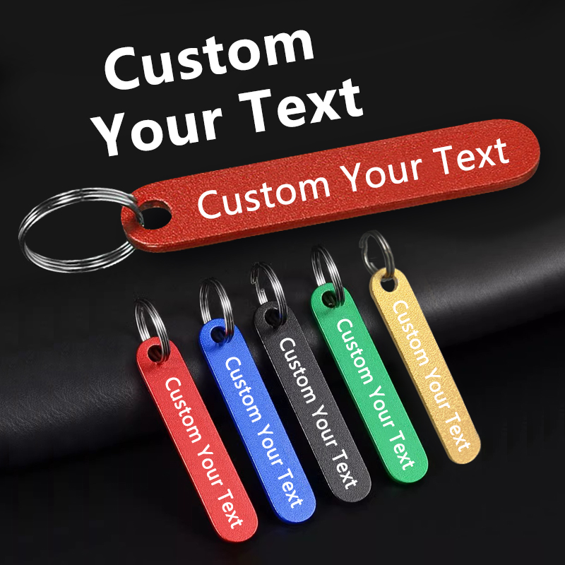 Women Accessories Logo - 1PC Personalized Stainless Steel Keychain Custom