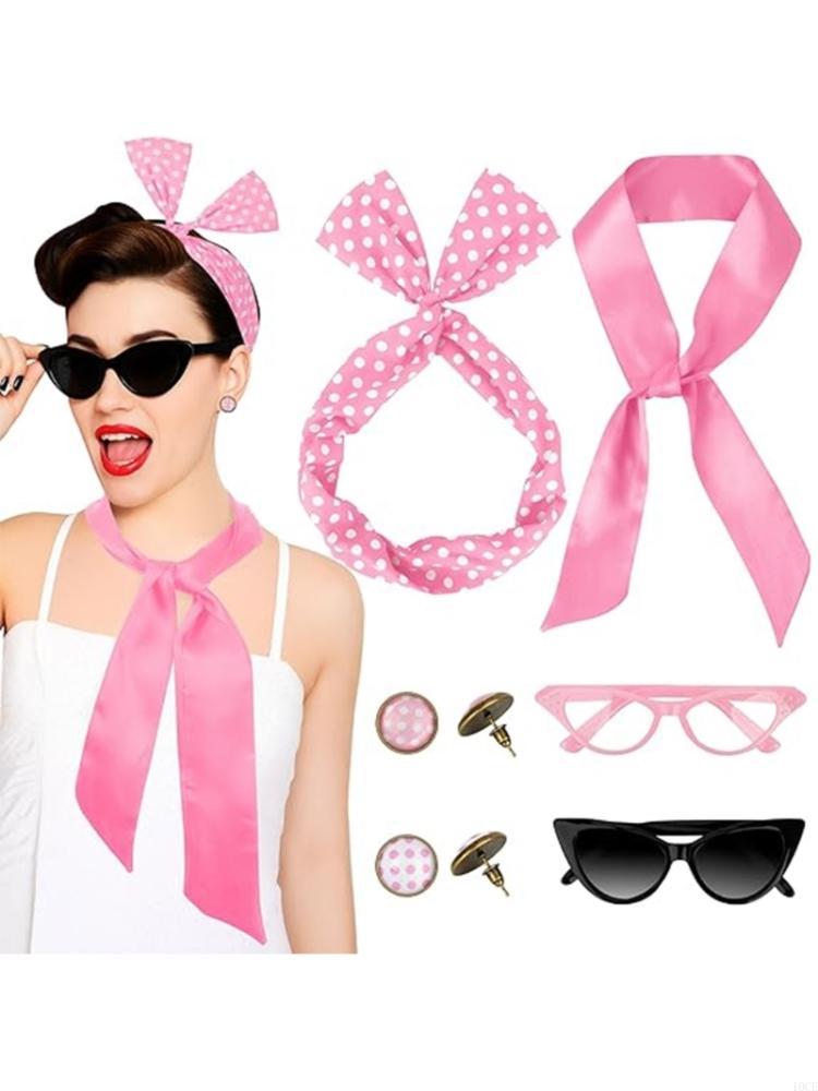 Women'S Accessories In The 1950S - 1950s Costume Accessories Set for Womens