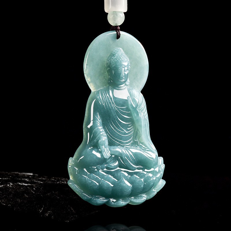 Natural Burmese Jadeite Buddha - огляд і ціна Women'S Accessories Jewelry