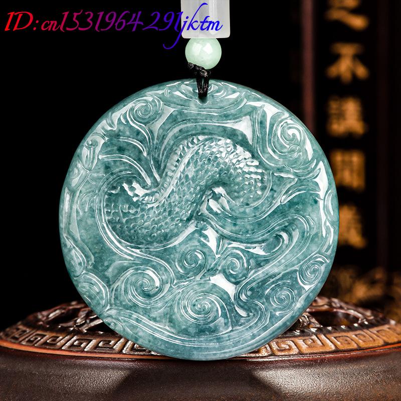 Burmese Jadeite Dragon Pendant - огляд і ціна Women'S Accessories Jewelry