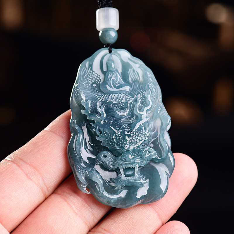 Natural Burmese Jadeite Dragon - огляд і ціна Women'S Accessories Jewelry