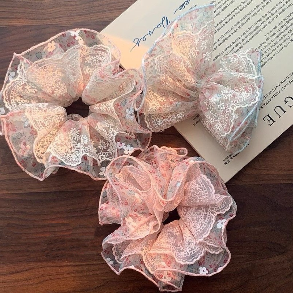 Pink and Green Floral Lace Tri - огляд і ціна Women Accessories Shop Design