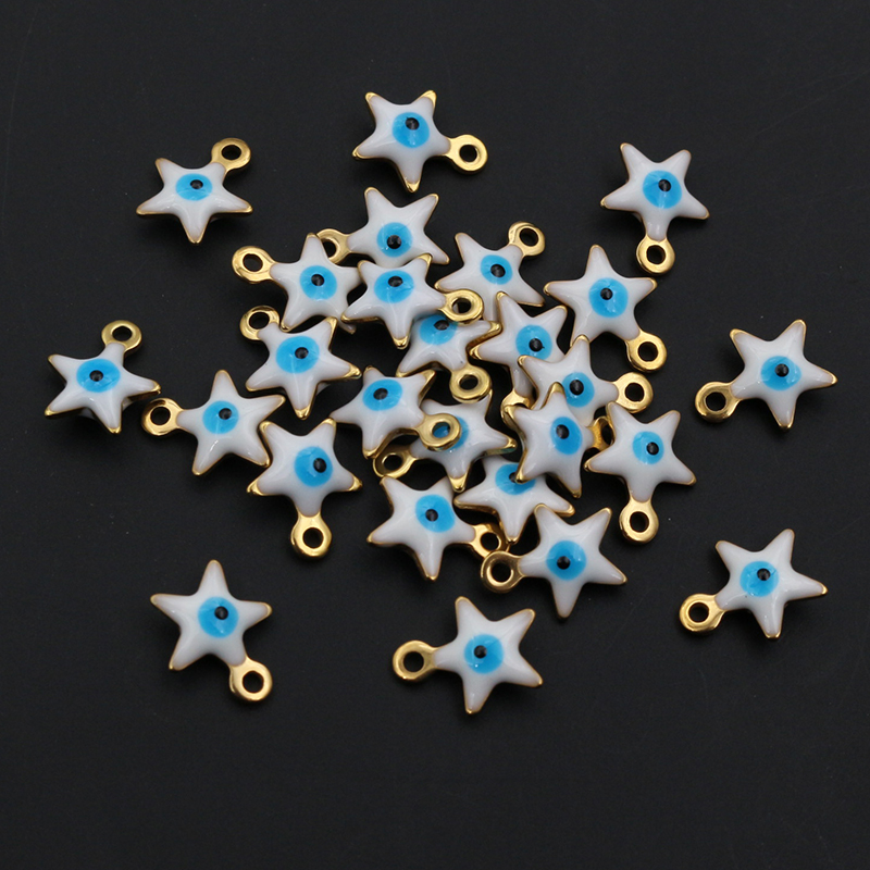 20pcs 10x8.5mm Enamel Evil Eye - огляд і ціна Evil Eye Bracelet