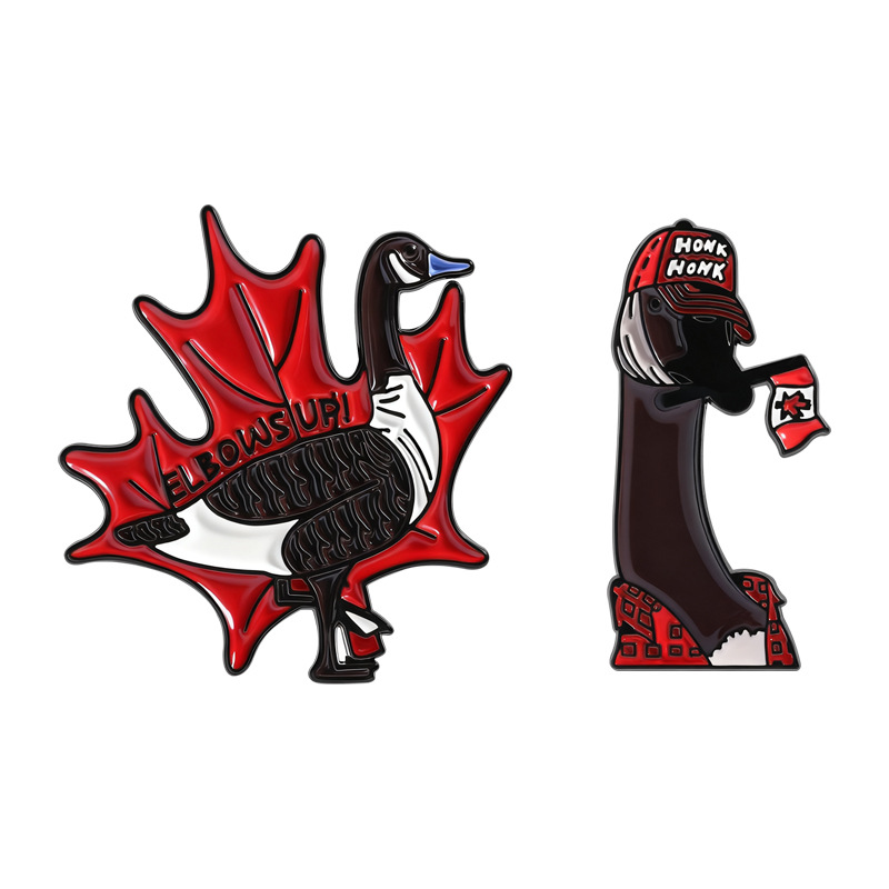 2Pcs Cartoon Canadian Goose En - огляд і ціна Women'S Accessories Canada