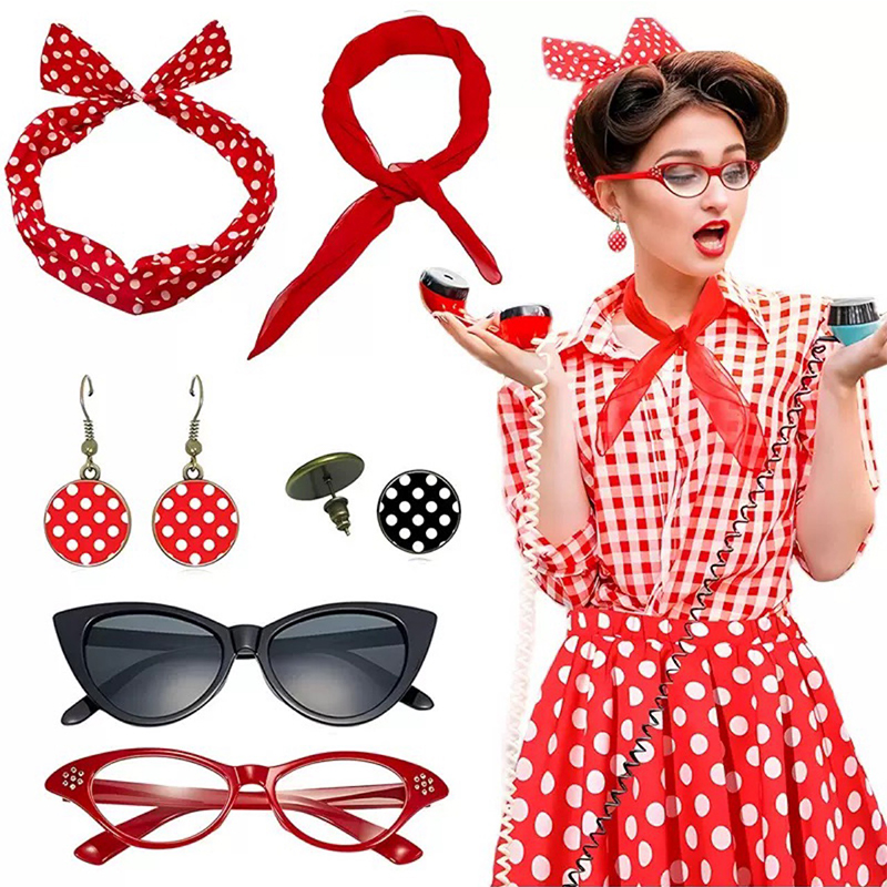 1950s Fancy Dress Costume Acce - огляд і ціна Women'S Accessories In The 1950S