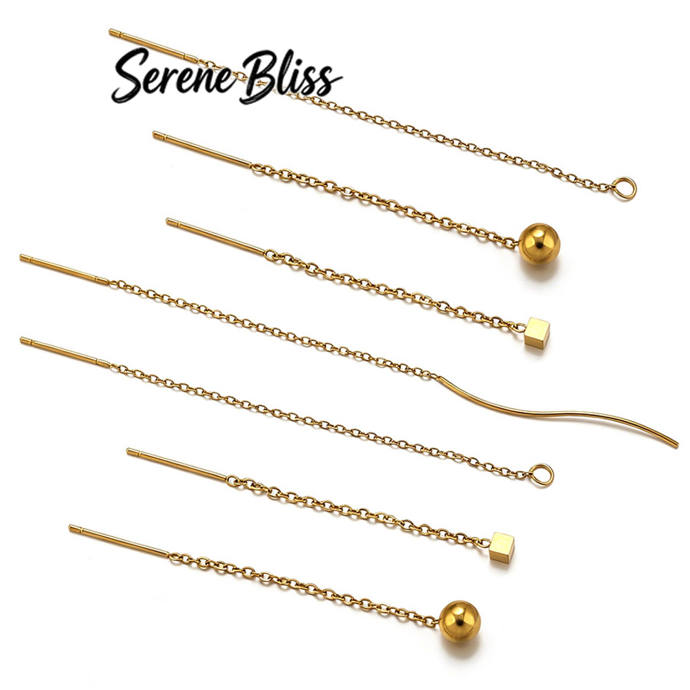 10pcs Stainless Steel Long Ear - огляд і ціна Women Accessories Gift Set