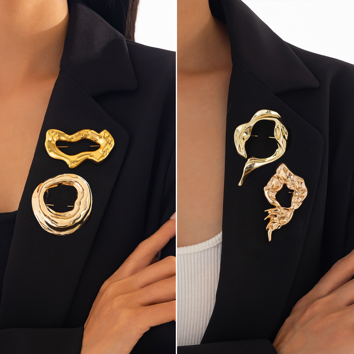 New Fashion Irregular Brooches - огляд і ціна Women'S Accessories Jewelry