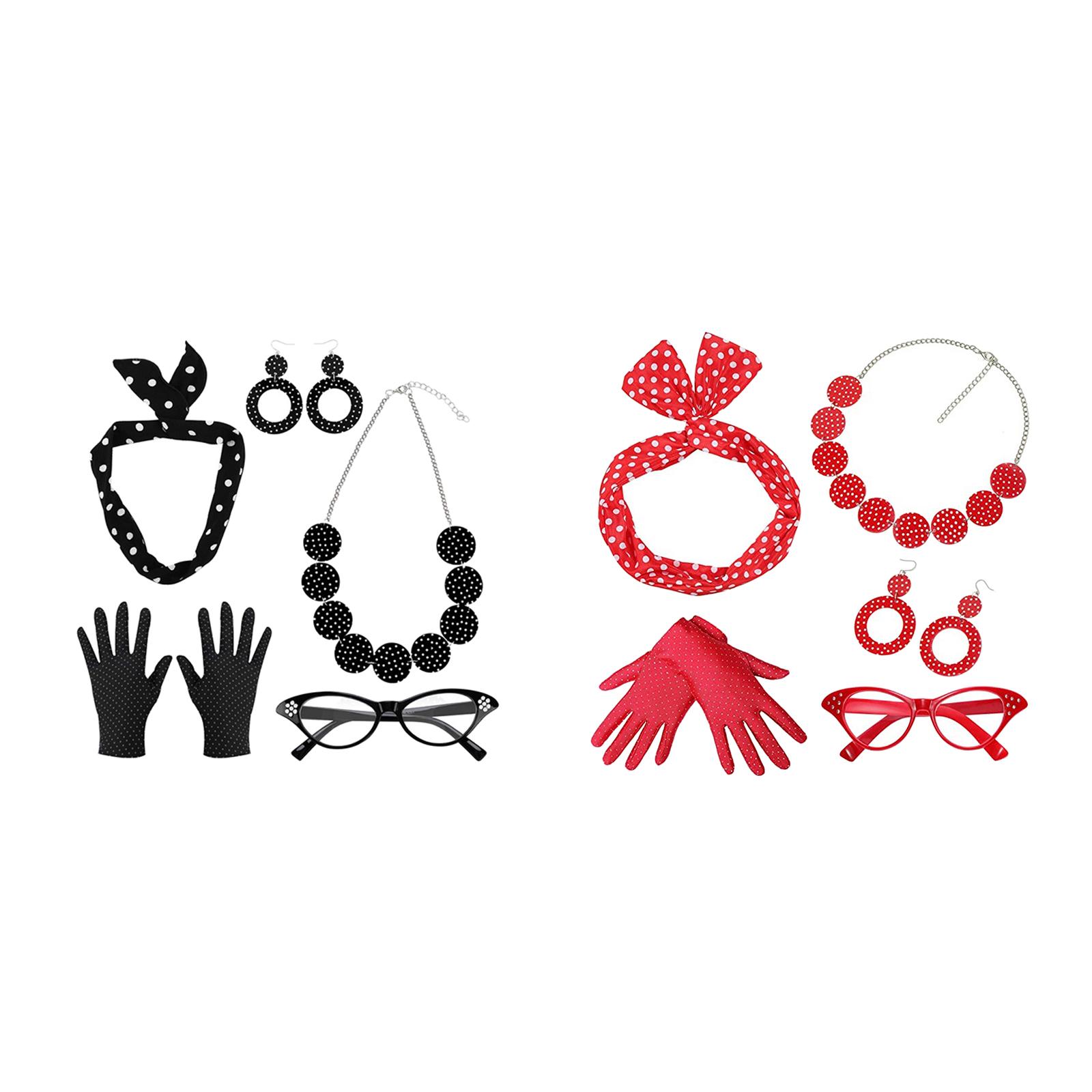 5 Pack 1950S Womens Costume Se - огляд і ціна Women'S Accessories In The 1950S