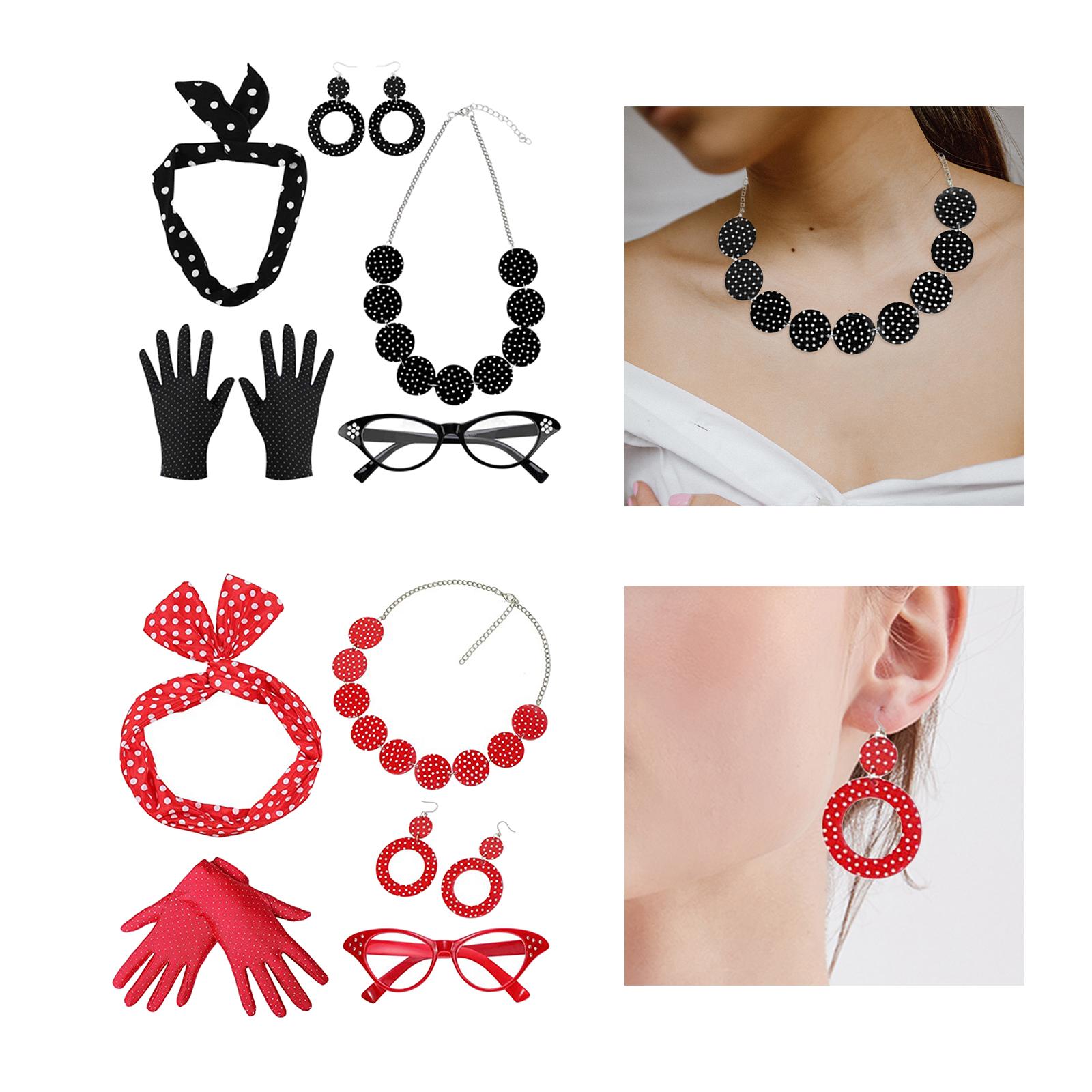 5 Pack 1950S Womens Costume Se - огляд і ціна Women'S Accessories In The 1950S