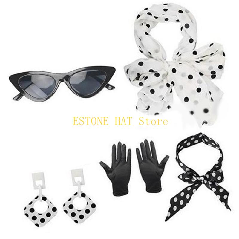 49MF 5Pieces Rockabilly Access - огляд і ціна Women'S Accessories In The 1950S