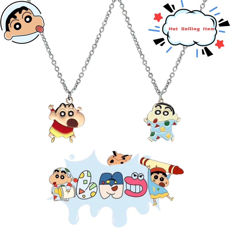 Crayon Shin-chan cartoon neckl - огляд і ціна Women Accessories Gift Set