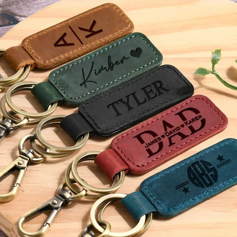 Laser Custom Logo Leather Keyc - огляд і ціна Women Accessories Logo