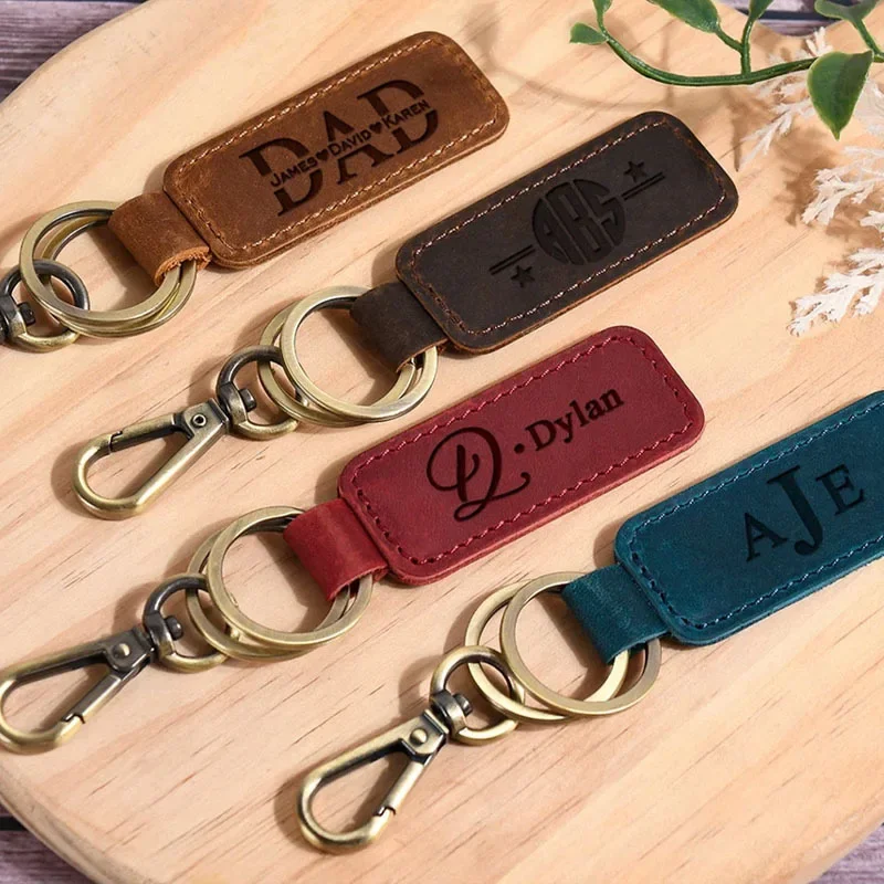 Laser Custom Logo Leather Keyc - огляд і ціна Women Accessories Logo