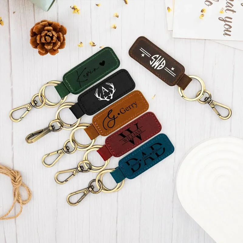 Laser Custom Logo Leather Keyc - огляд і ціна Women Accessories Logo