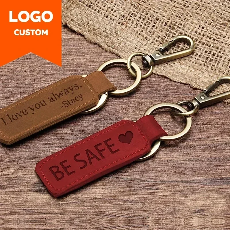 Laser Custom Logo Leather Keyc - огляд і ціна Women Accessories Logo