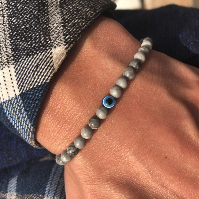 Minimalist Motorbike Bracelet  - огляд і ціна Evil Eye Bracelet