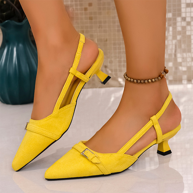 Fashion Yellow High Heels Sand - огляд і ціна Women'S Accessories Trends 2025