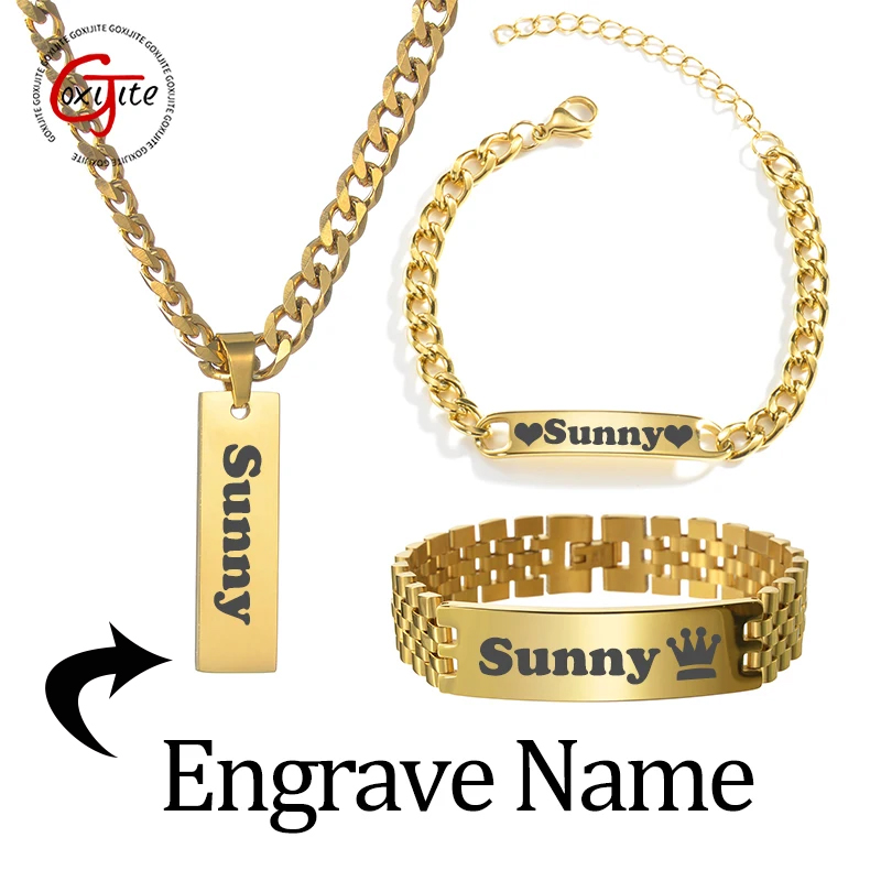 Goxijite Custom Engraved Name  - огляд і ціна Women Accessories Gift Set