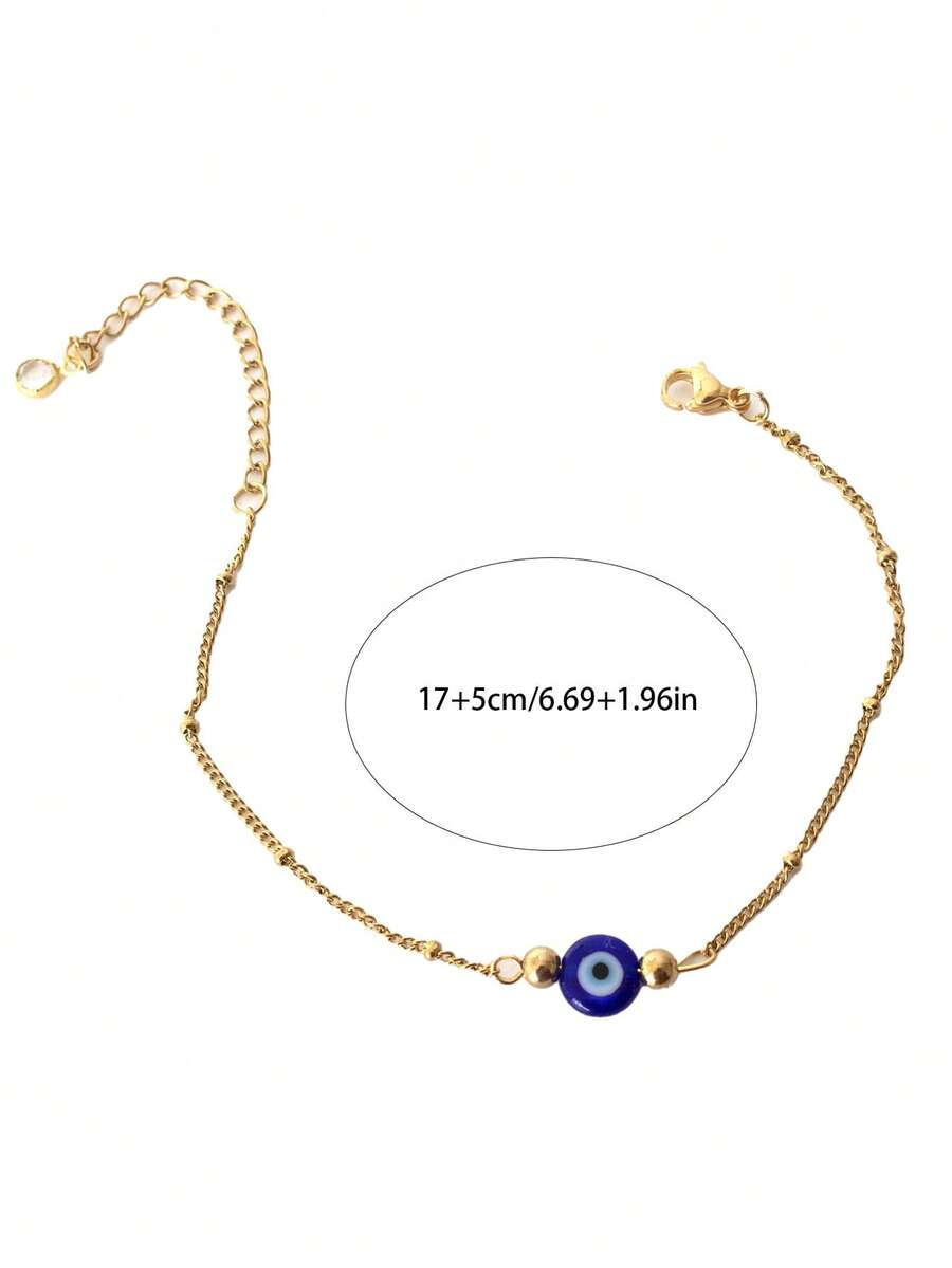 1pc Blue Evil Eye Women's Deli - огляд і ціна Evil Eye Bracelet