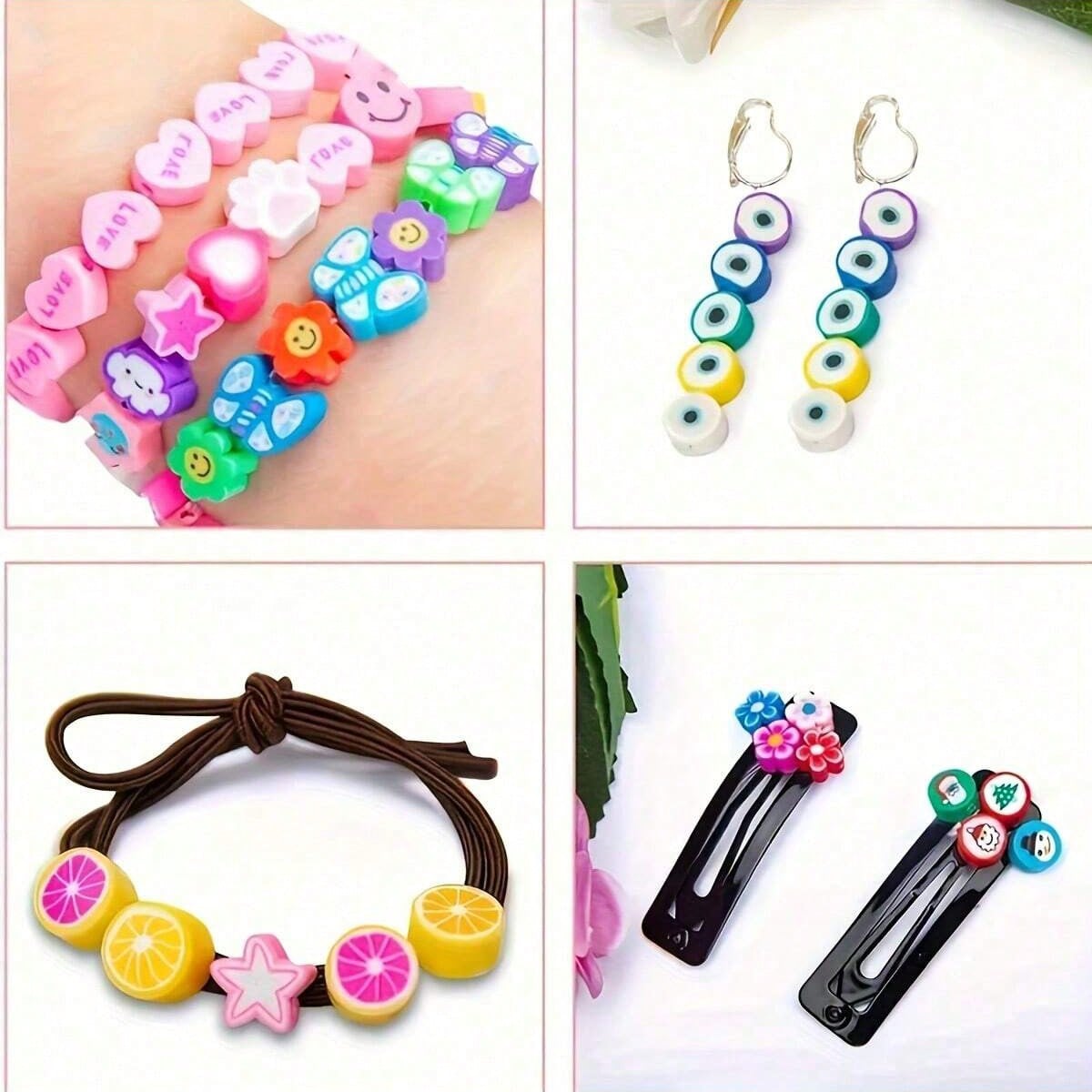 1450/1200/250pcs Polymer Clay  - огляд і ціна Women Accessories Gift Set