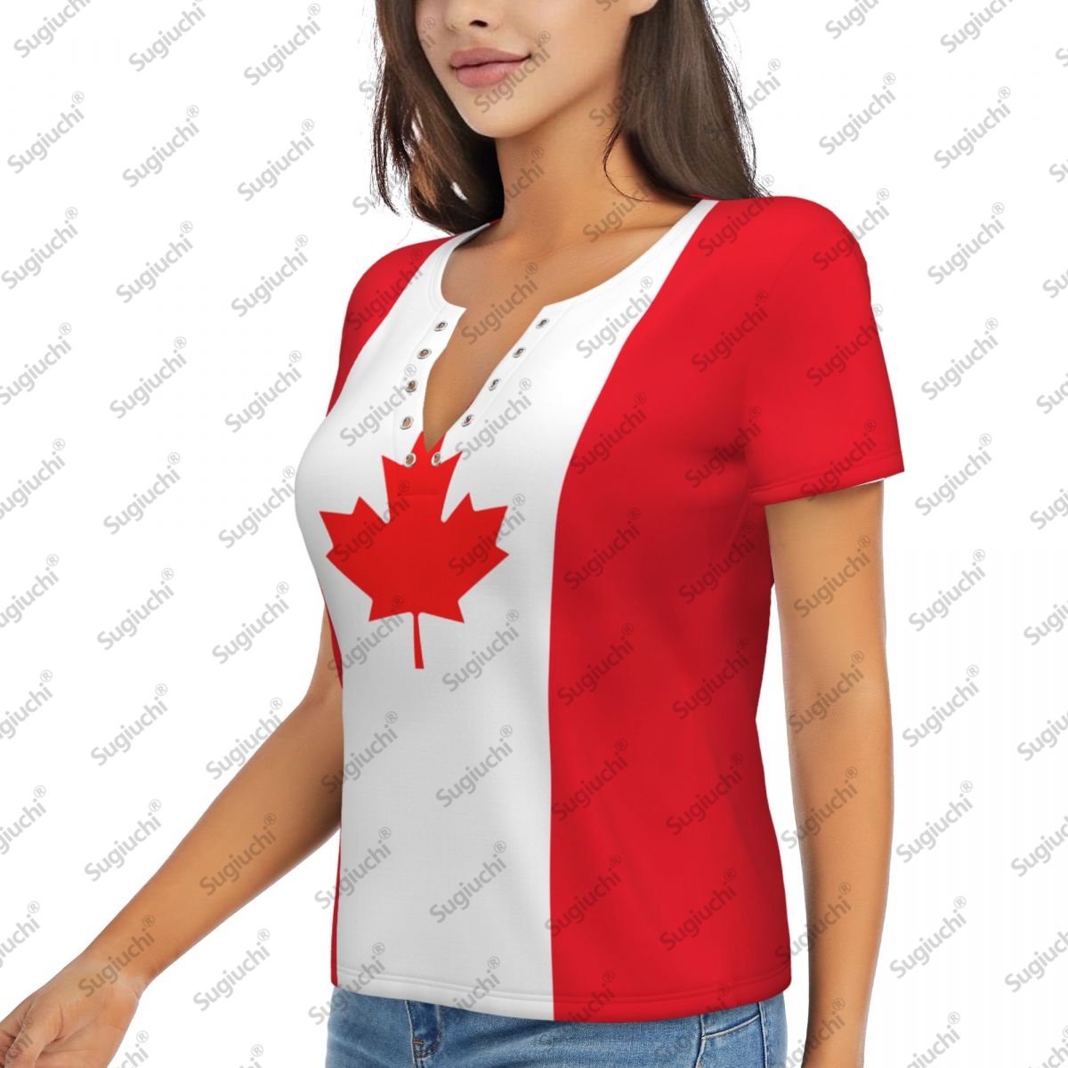 2025 Canada Flag Sexy Deep V N - огляд і ціна Women'S Accessories Canada