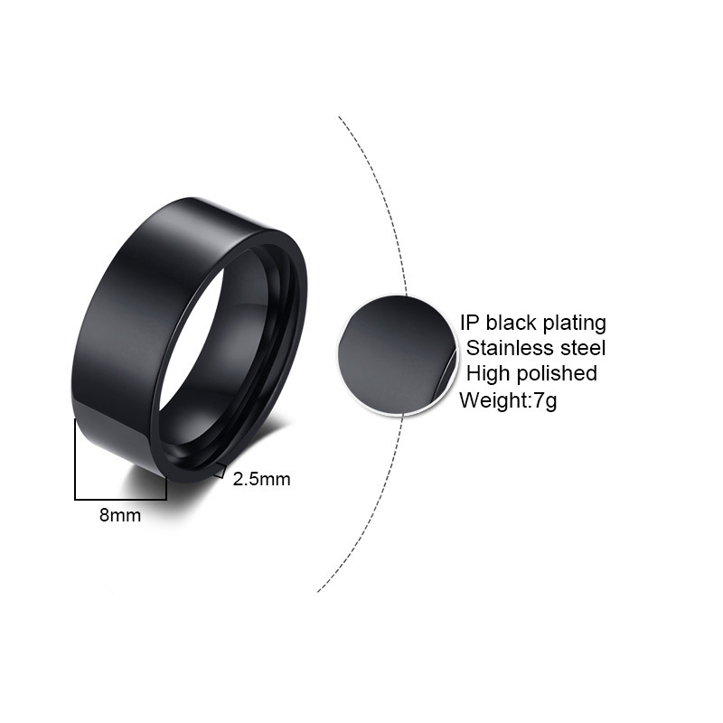 Trendy 8mm Smooth Customized S - огляд і ціна Women Accessories Logo