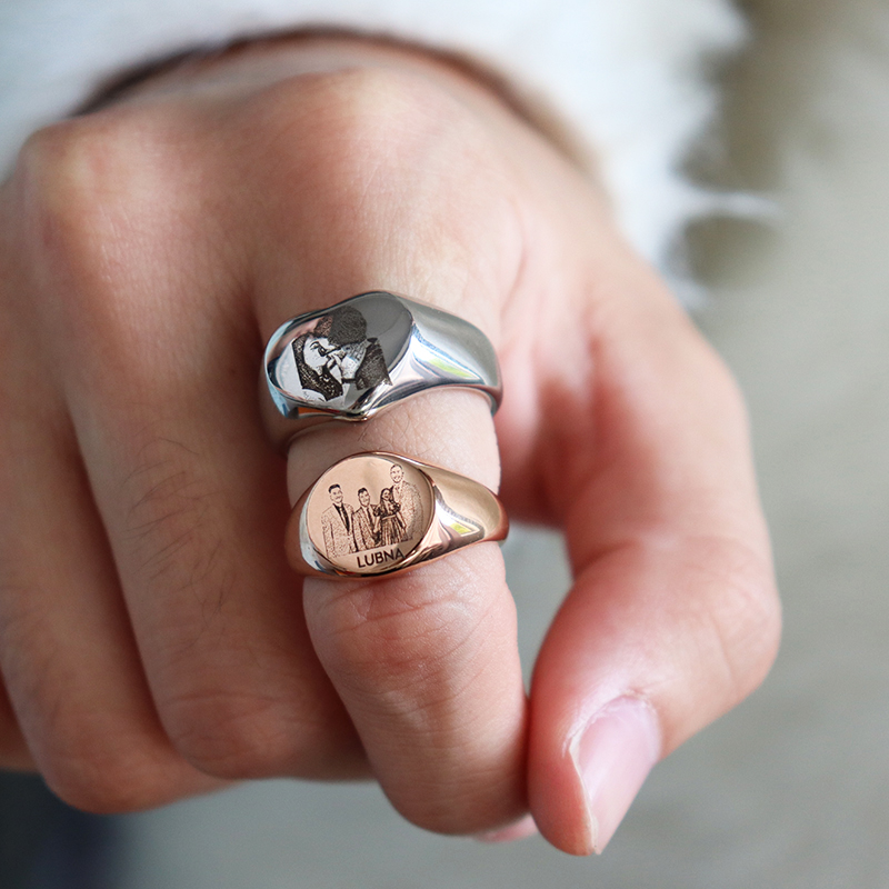 Custom Engraved Picture Logo N - огляд і ціна Women Accessories Logo