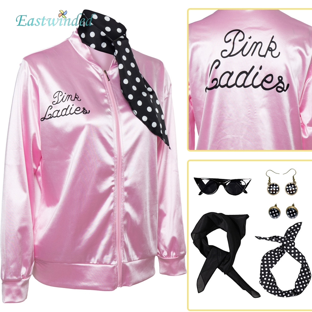 Pink Ladies Grease Cosplay Shi - огляд і ціна Women'S Accessories In The 1950S
