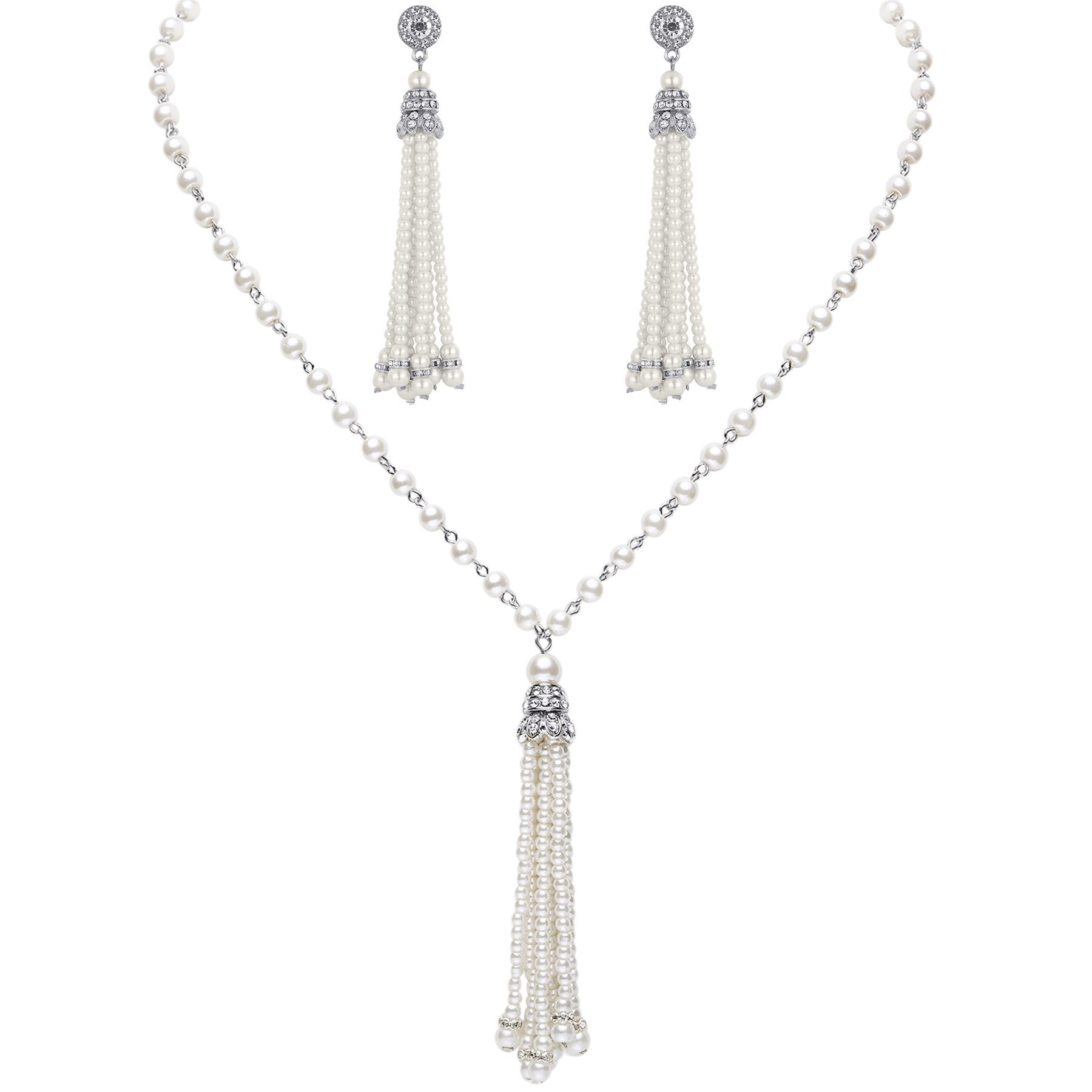 3-piece Set of Long Pearl Neck - огляд і ціна Women'S Accessories In The 1950S