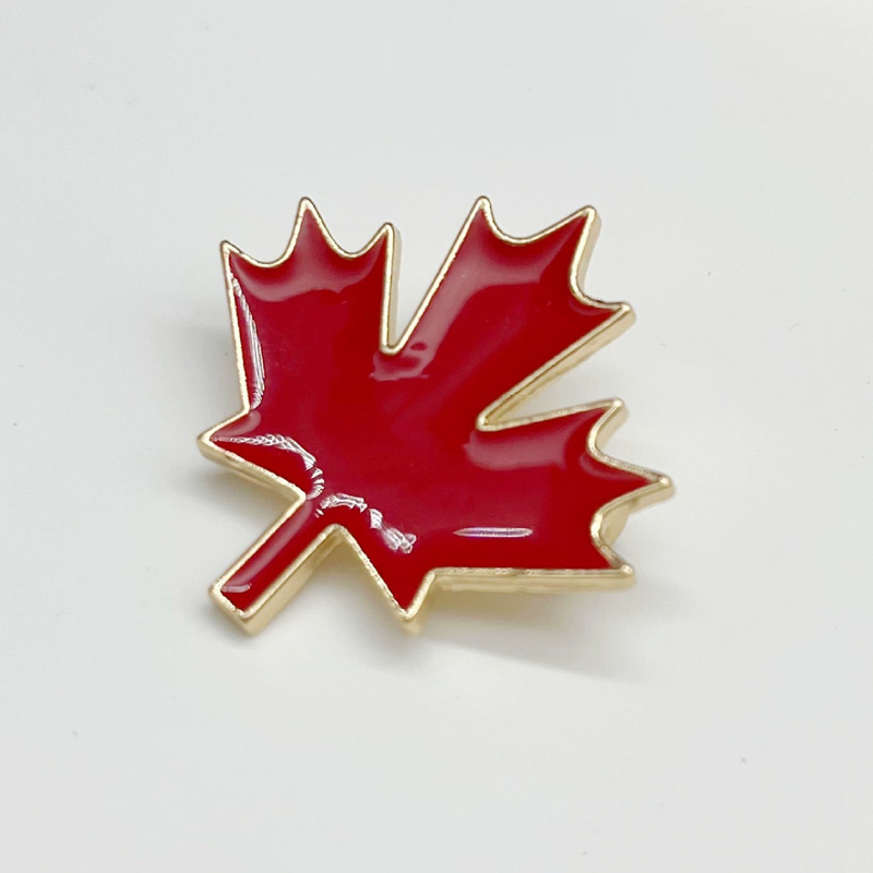 Enameled Red Maple Brooches Ca - огляд і ціна Women'S Accessories Canada