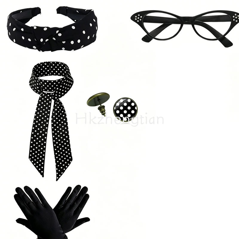1950s Retro Polka Dot Accessor - огляд і ціна Women'S Accessories In The 1950S