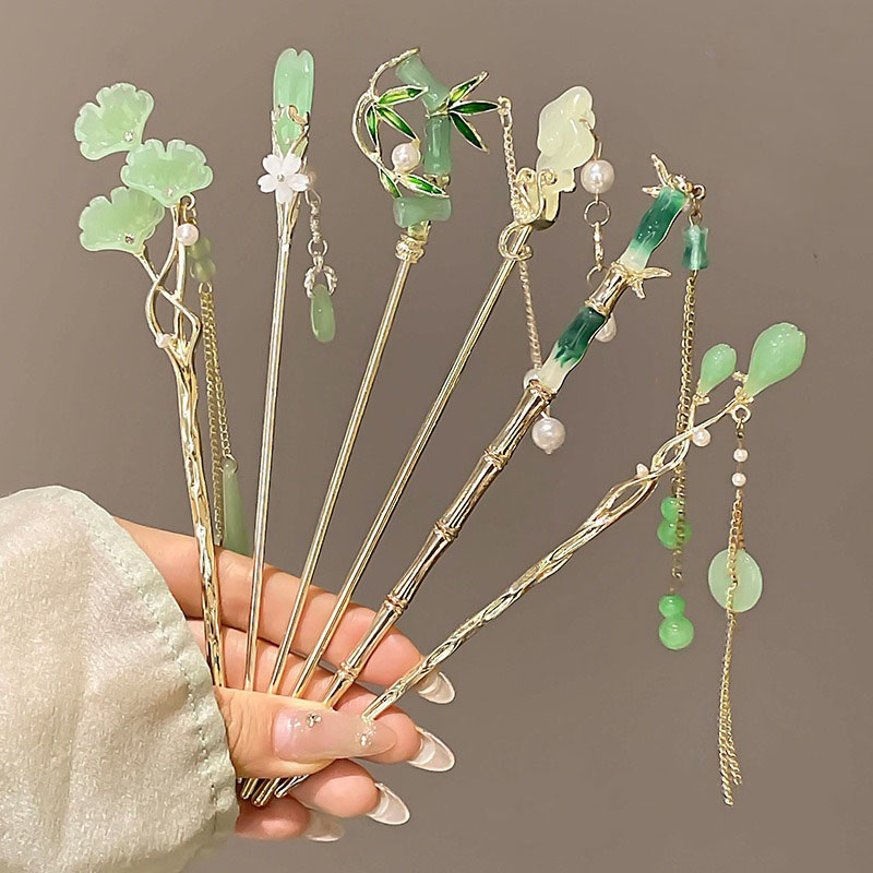 1pc Elegant Chinese Style Gree - огляд і ціна Women Accessories Shop Design