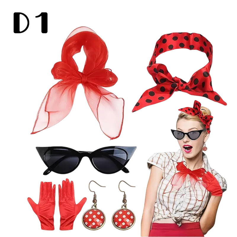 50s Retro Costume Accessories  - огляд і ціна Women'S Accessories In The 1950S