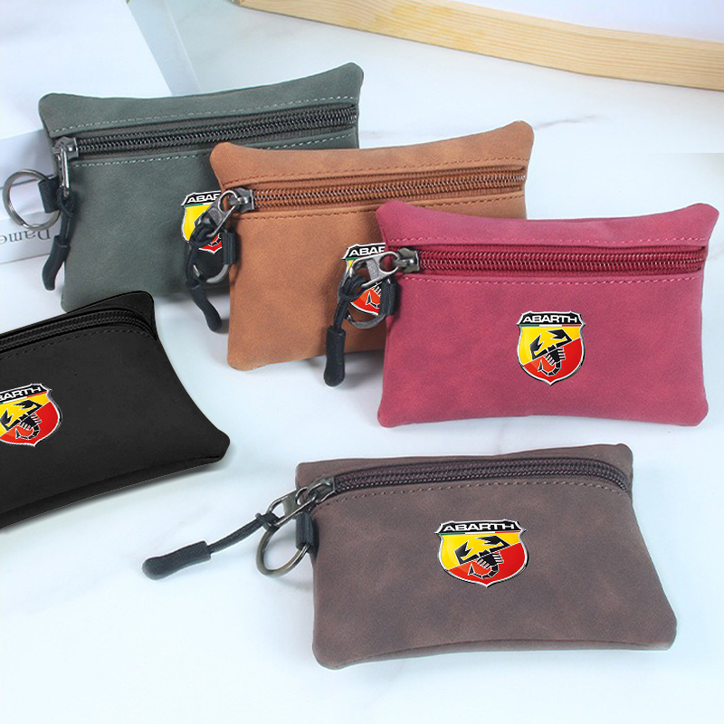 Car Logo Suede Wallet Zipper K - огляд і ціна Women Accessories Logo