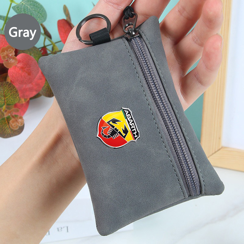 Car Logo Suede Wallet Zipper K - огляд і ціна Women Accessories Logo